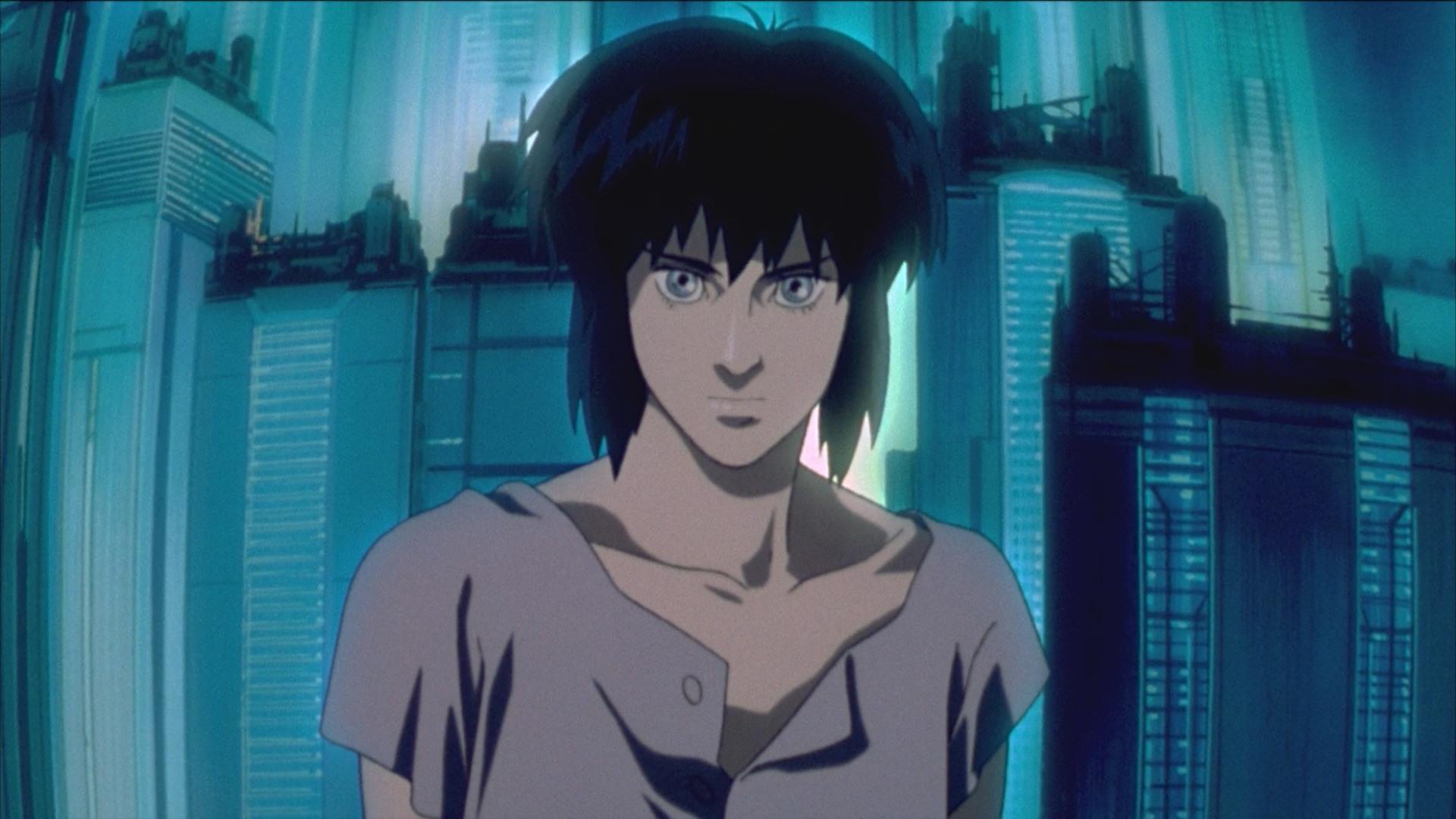 Major Motoko Kusanagi in Ghost in the Shell